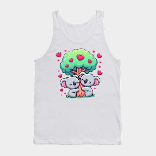 Valentine's Cartoon Delights T-Shirt Tank Top